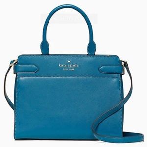 NWT KATE SPADE ♠️ STACI MEDIUM SATCHEL DARK PEACOCK